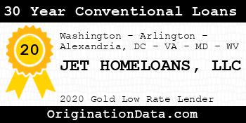 JET HOMELOANS 30 Year Conventional Loans gold