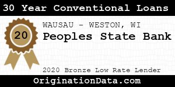 Peoples State Bank 30 Year Conventional Loans bronze