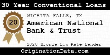 American National Bank & Trust 30 Year Conventional Loans bronze