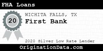 First Bank FHA Loans silver