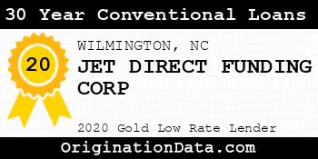 JET DIRECT FUNDING CORP 30 Year Conventional Loans gold