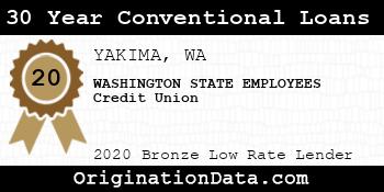 WASHINGTON STATE EMPLOYEES Credit Union 30 Year Conventional Loans bronze