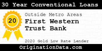 First Western Trust Bank 30 Year Conventional Loans gold