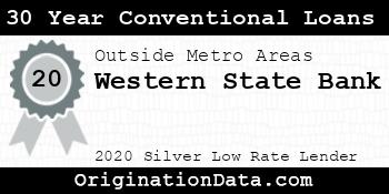 Western State Bank 30 Year Conventional Loans silver