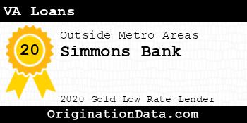 Simmons Bank VA Loans gold