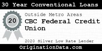 CBC Federal Credit Union 30 Year Conventional Loans silver
