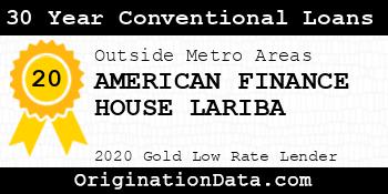 AMERICAN FINANCE HOUSE LARIBA 30 Year Conventional Loans gold