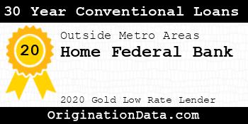 Home Federal Bank 30 Year Conventional Loans gold