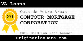 CONTOUR MORTGAGE CORPORATION VA Loans gold