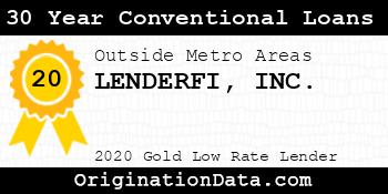 LENDERFI 30 Year Conventional Loans gold