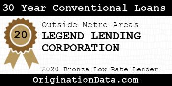 LEGEND LENDING CORPORATION 30 Year Conventional Loans bronze