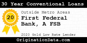 First Federal Bank A FSB 30 Year Conventional Loans gold