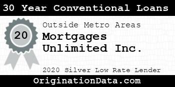 Mortgages Unlimited 30 Year Conventional Loans silver