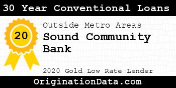 Sound Community Bank 30 Year Conventional Loans gold