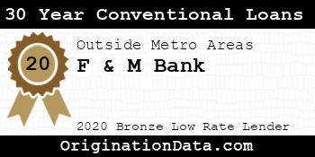 F & M Bank 30 Year Conventional Loans bronze