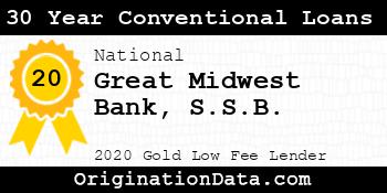 Great Midwest Bank S.S.B. 30 Year Conventional Loans gold