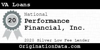 Performance Financial VA Loans silver