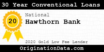 Hawthorn Bank 30 Year Conventional Loans gold