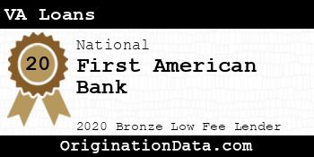 First American Bank VA Loans bronze