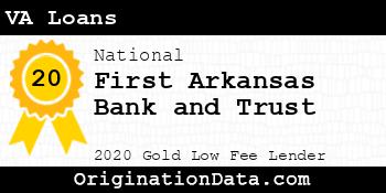 First Arkansas Bank and Trust VA Loans gold