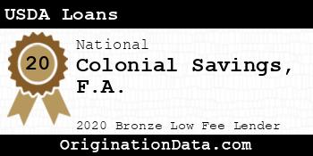 Colonial Savings F.A. USDA Loans bronze