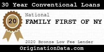 FAMILY FIRST OF NY 30 Year Conventional Loans bronze
