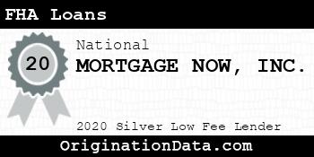 MORTGAGE NOW FHA Loans silver
