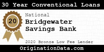Bridgewater Savings Bank 30 Year Conventional Loans bronze