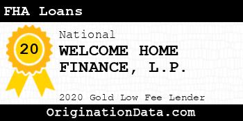 WELCOME HOME FINANCE L.P. FHA Loans gold
