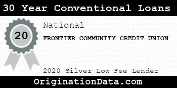 FRONTIER COMMUNITY CREDIT UNION 30 Year Conventional Loans silver