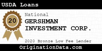 GERSHMAN INVESTMENT CORP. USDA Loans bronze