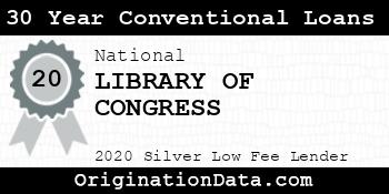 LIBRARY OF CONGRESS 30 Year Conventional Loans silver
