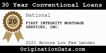 FIRST INTEGRITY MORTGAGE SERVICES 30 Year Conventional Loans bronze
