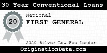 FIRST GENERAL 30 Year Conventional Loans silver