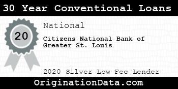 Citizens National Bank of Greater St. Louis 30 Year Conventional Loans silver