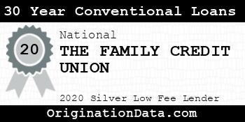 THE FAMILY CREDIT UNION 30 Year Conventional Loans silver