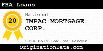 IMPAC MORTGAGE CORP. FHA Loans gold