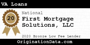 First Mortgage Solutions  VA Loans bronze