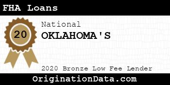 OKLAHOMA'S FHA Loans bronze