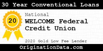WELCOME Federal Credit Union 30 Year Conventional Loans gold