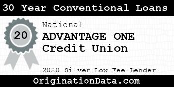 ADVANTAGE ONE Credit Union 30 Year Conventional Loans silver