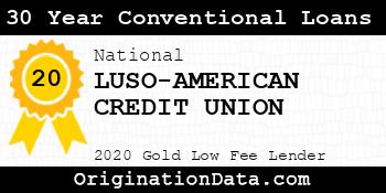 LUSO-AMERICAN CREDIT UNION 30 Year Conventional Loans gold