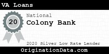 Colony Bank VA Loans silver