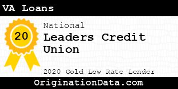 Leaders Credit Union VA Loans gold