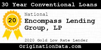 Encompass Lending Group LP 30 Year Conventional Loans gold