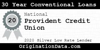 Provident Credit Union 30 Year Conventional Loans silver