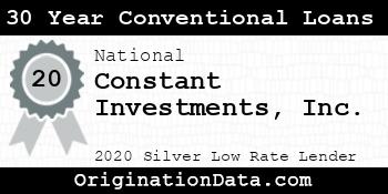 Constant Investments 30 Year Conventional Loans silver