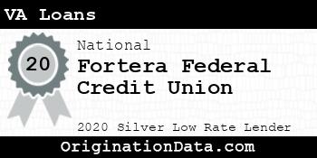Fortera Federal Credit Union VA Loans silver