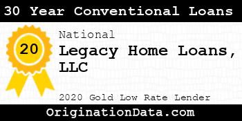 Legacy Home Loans 30 Year Conventional Loans gold
