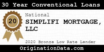 SIMPLIFI MORTGAGE 30 Year Conventional Loans bronze